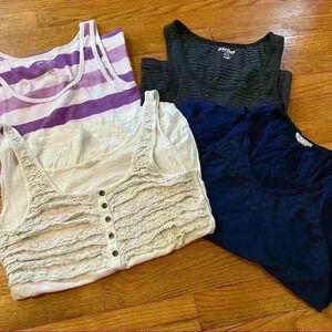 Bundle of 3 tank tops gap j.crew